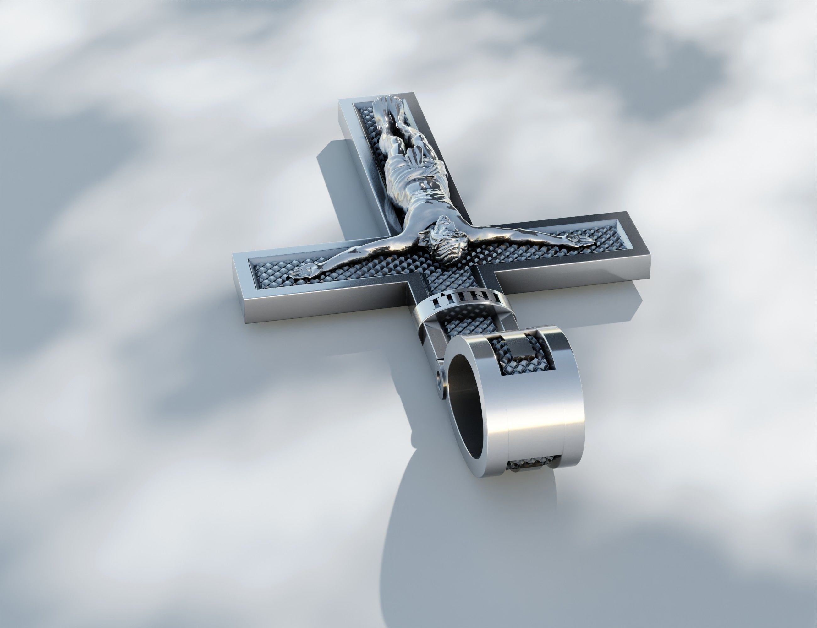Orthodox cross 001 model for 3d printing 3D print model_7