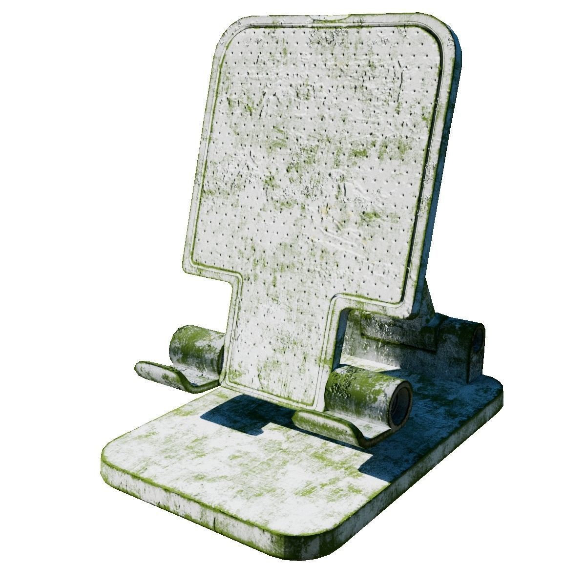 mobile phone holder Low-poly 3D model_6