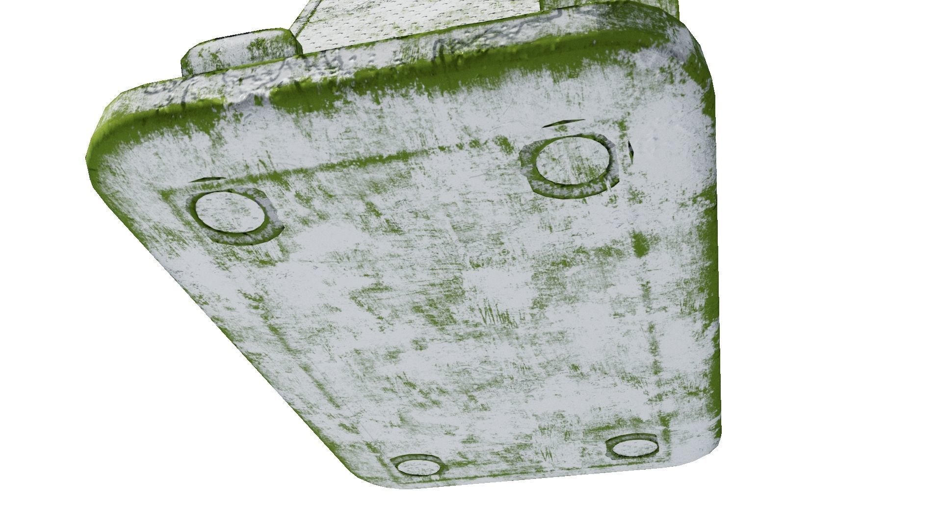 mobile phone holder Low-poly 3D model_4