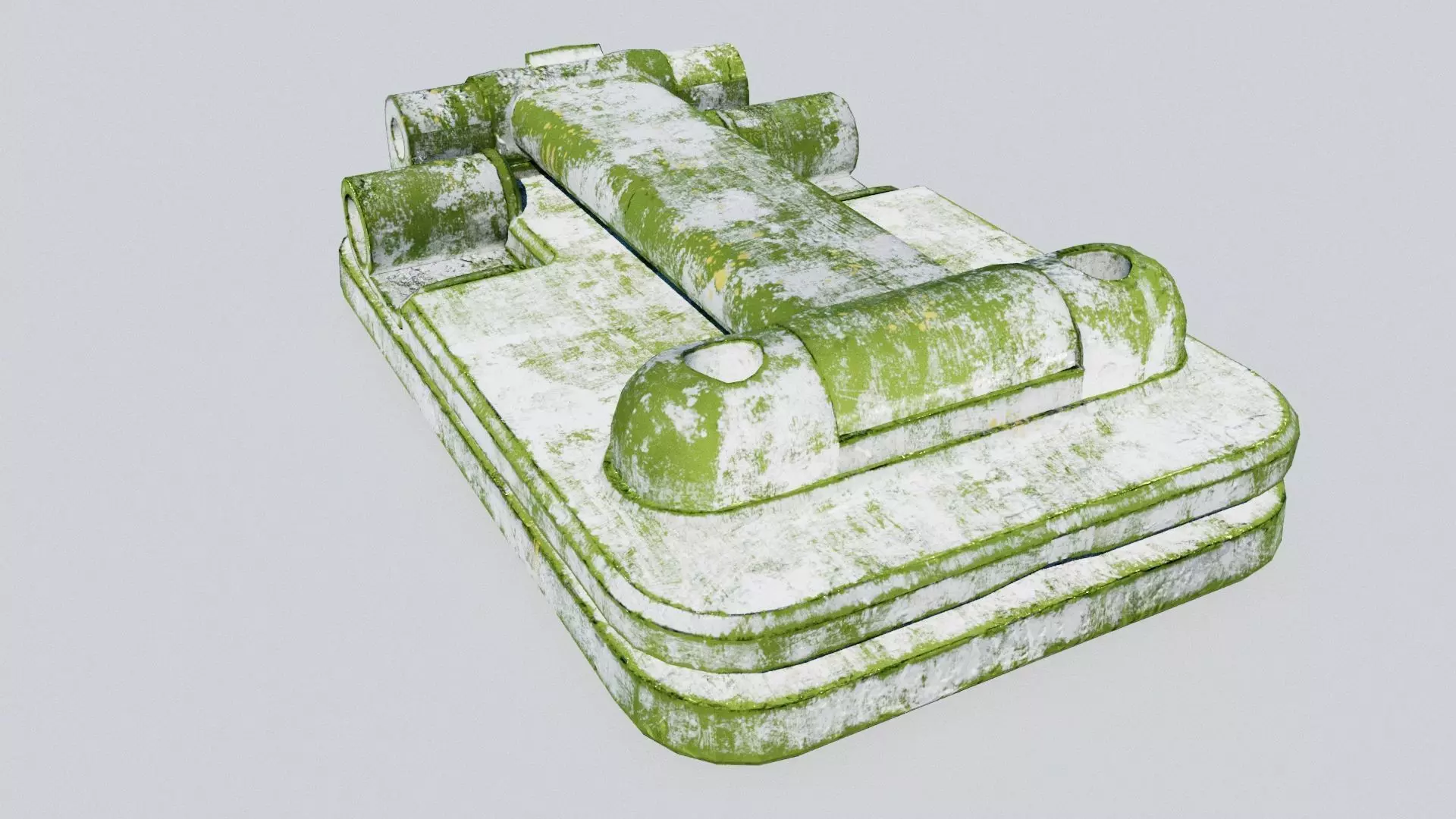 mobile phone holder Low-poly 3D model_0