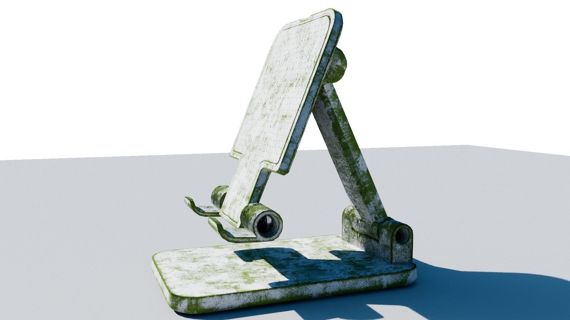 mobile phone holder Low-poly 3D model_2