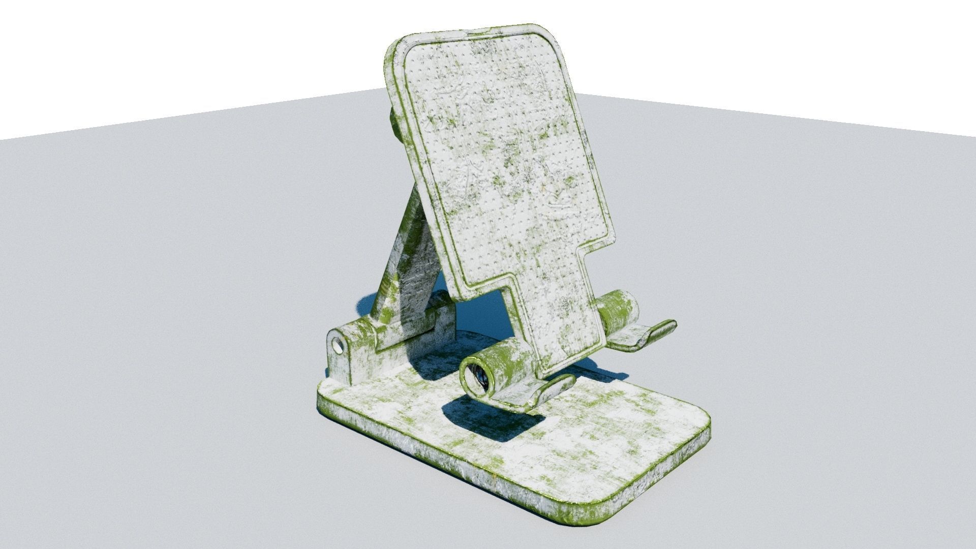 mobile phone holder Low-poly 3D model_1