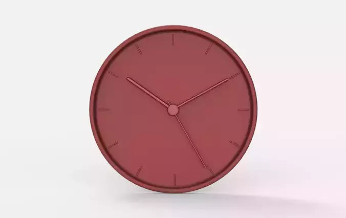 clock model wall