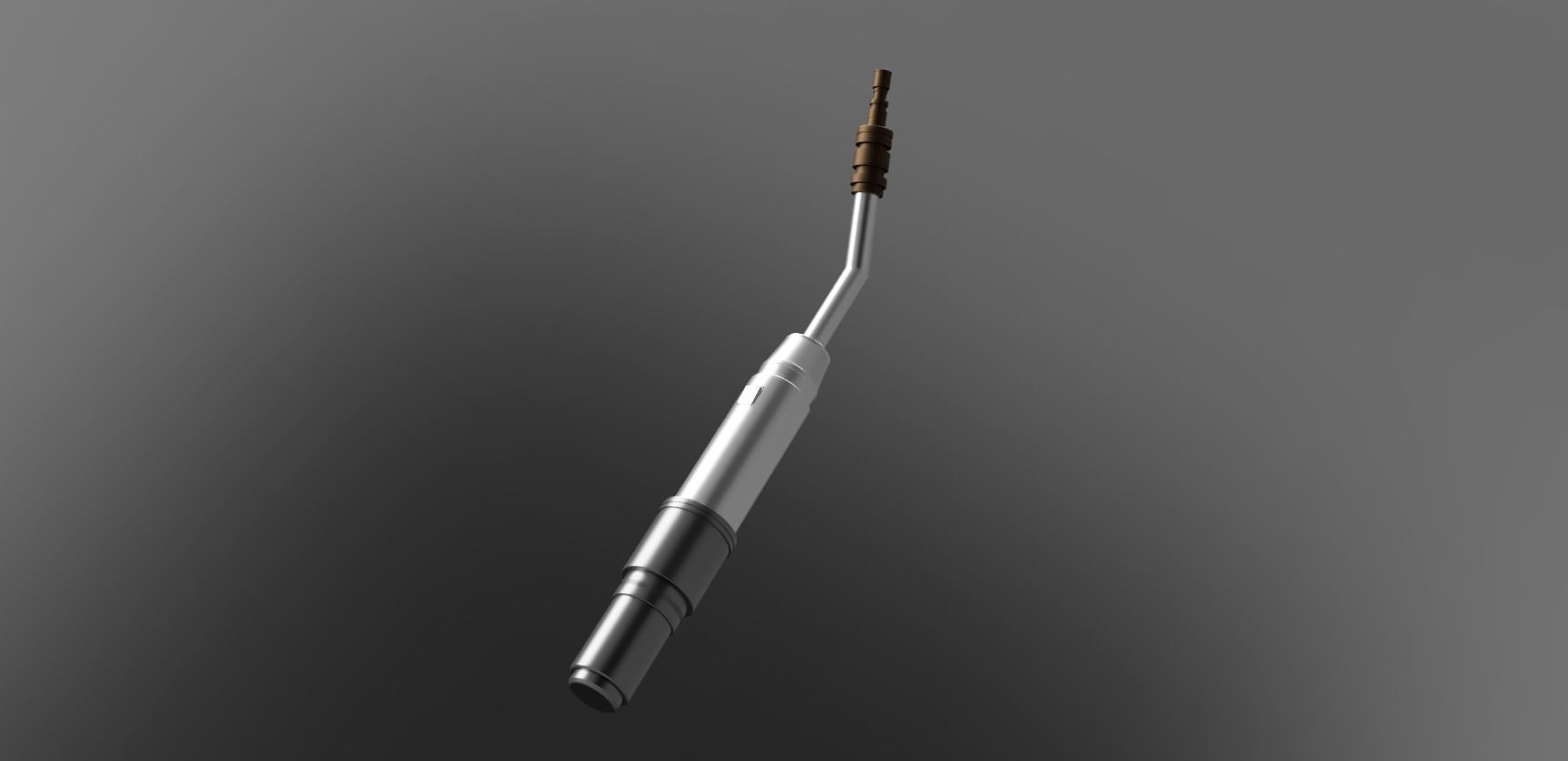 Babu Frik Welding Torch Star Wars Inspired 3D print model_2