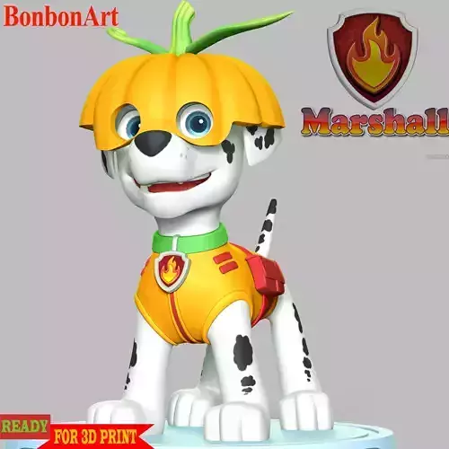 Marshall Halloween 3D print model