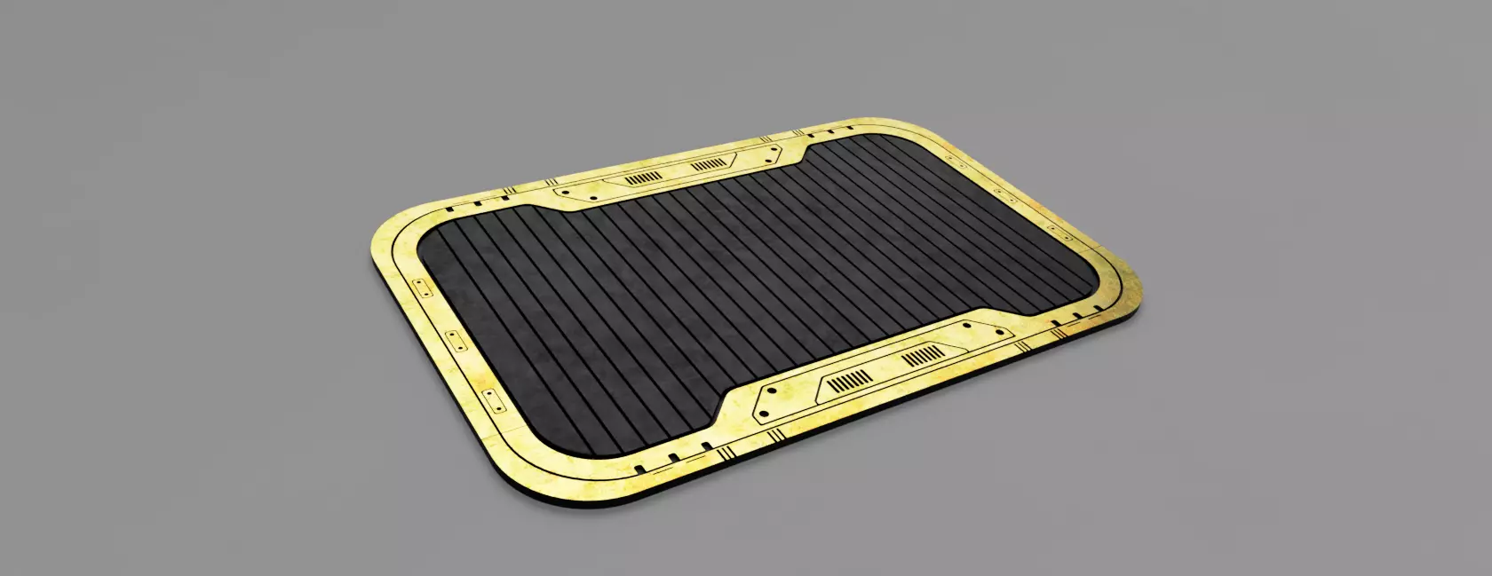 Jedi Fallen Order Inspired Workbench Mat 3D print model