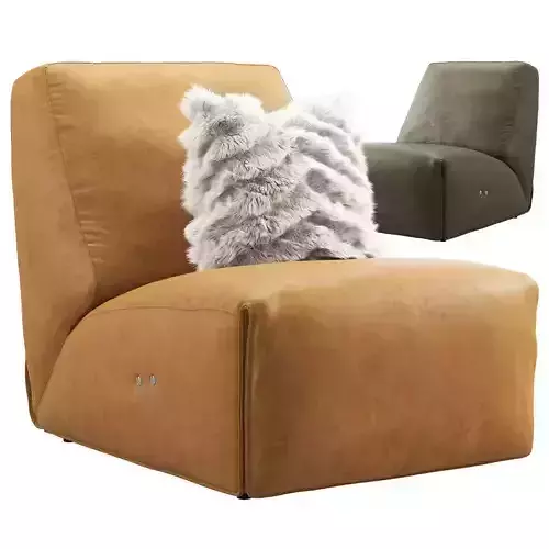 Joybird Clover Leather Chair option 1