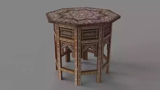 Moroccan Drum Table