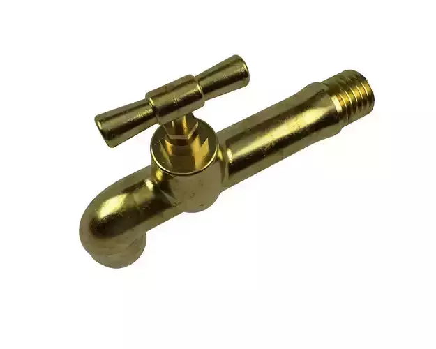 Brass water tap
