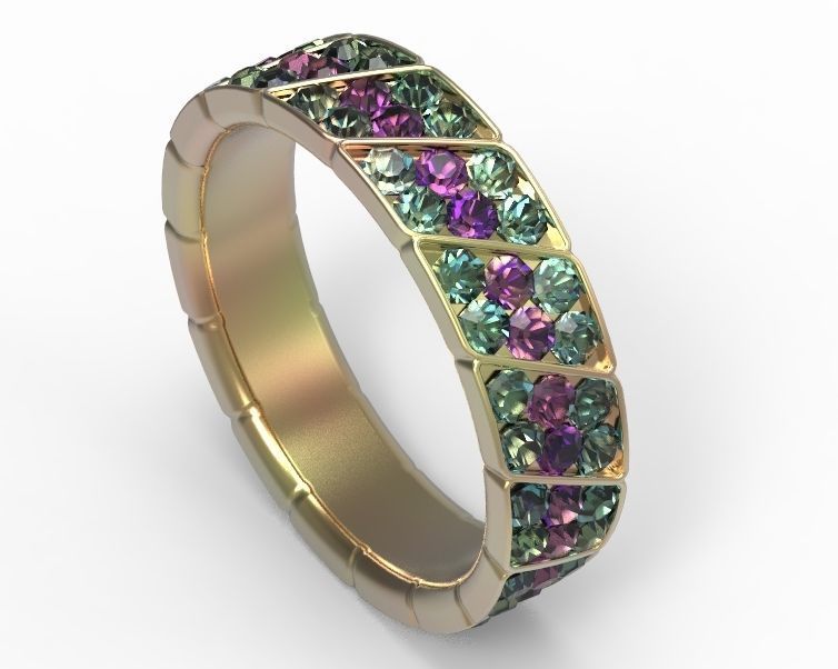 Finger Ring-06 3D print model_67