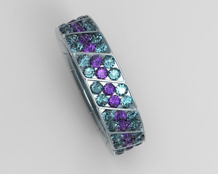 Finger Ring-06 3D print model_18