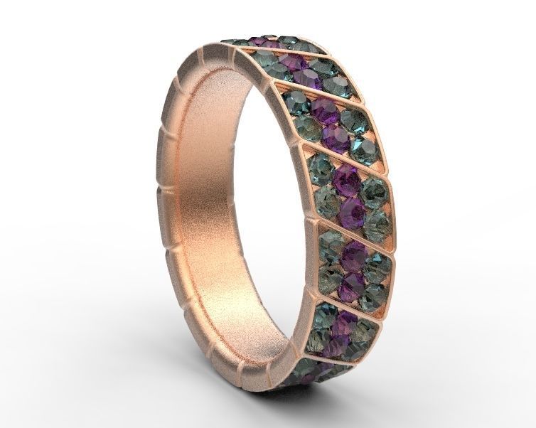 Finger Ring-06 3D print model_32