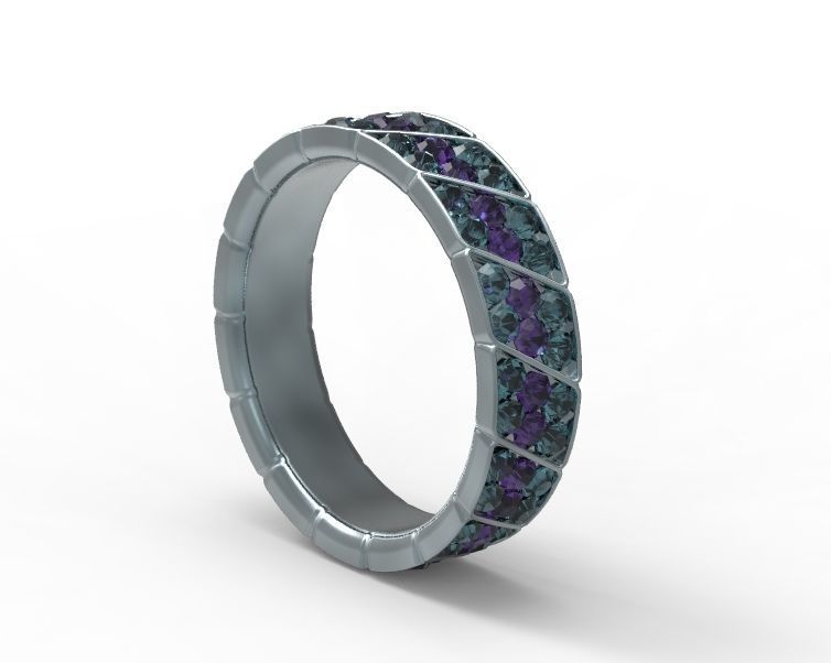 Finger Ring-06 3D print model_12