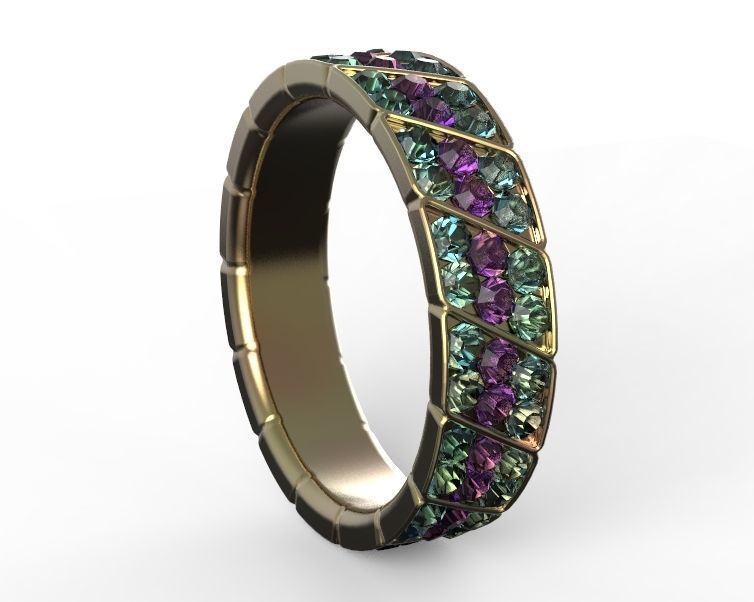 Finger Ring-06 3D print model_47