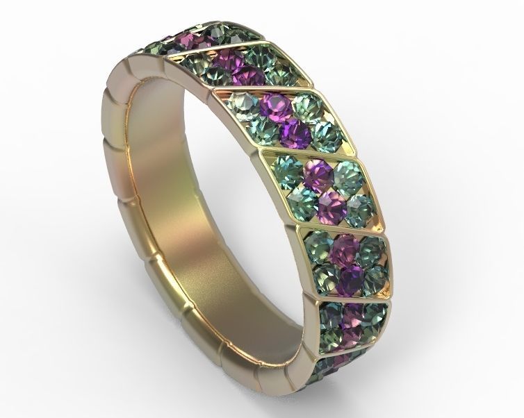 Finger Ring-06 3D print model_56