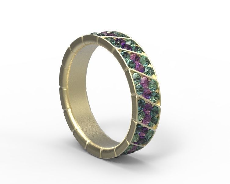 Finger Ring-06 3D print model_6