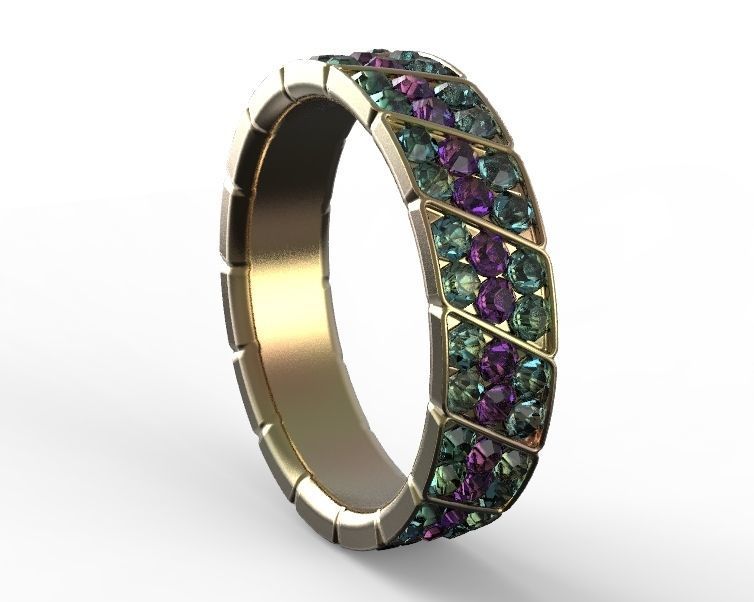 Finger Ring-06 3D print model_55