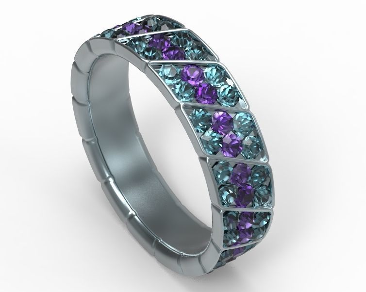 Finger Ring-06 3D print model_65