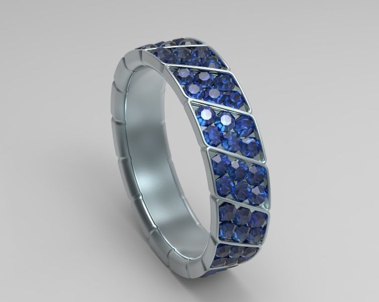 Finger Ring-06 3D print model_1