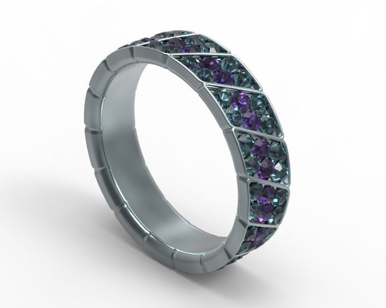 Finger Ring-06 3D print model_4