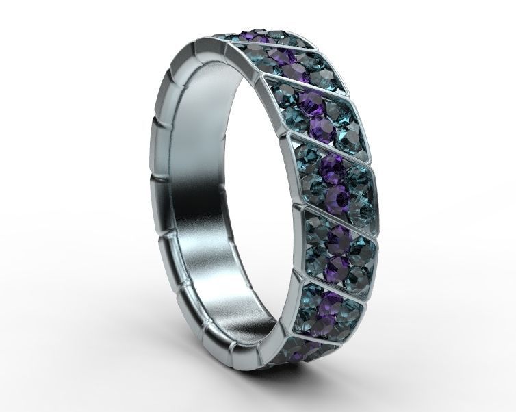 Finger Ring-06 3D print model_50