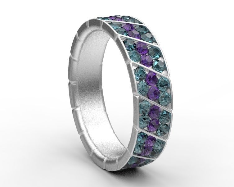 Finger Ring-06 3D print model_26