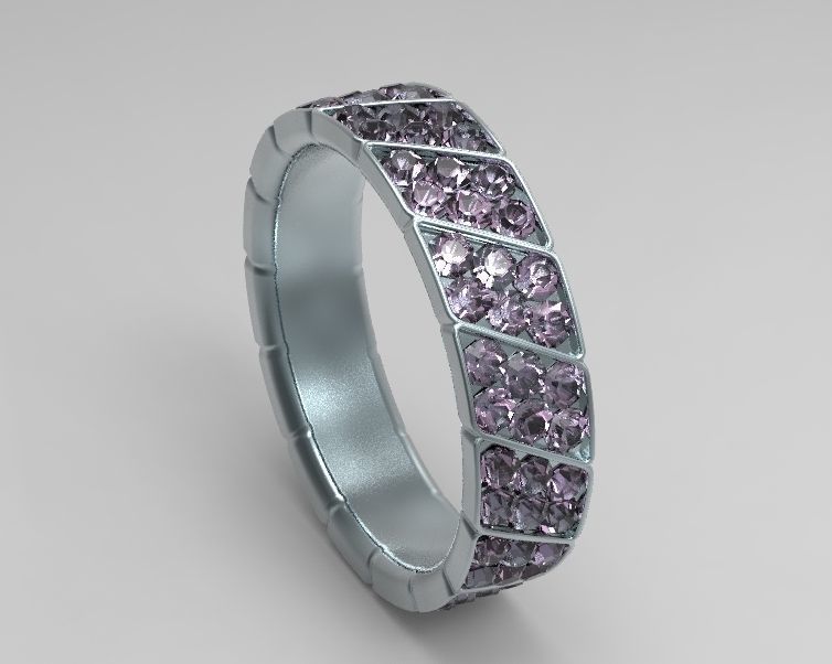 Finger Ring-06 3D print model_2
