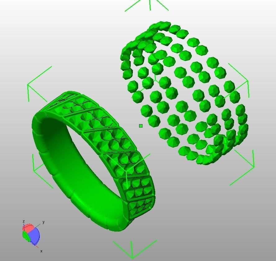 Finger Ring-06 3D print model_39