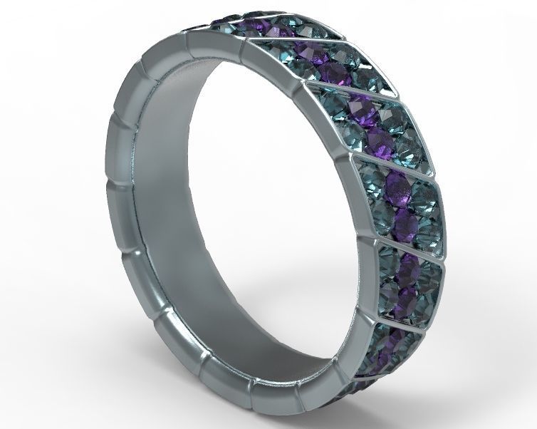 Finger Ring-06 3D print model_9