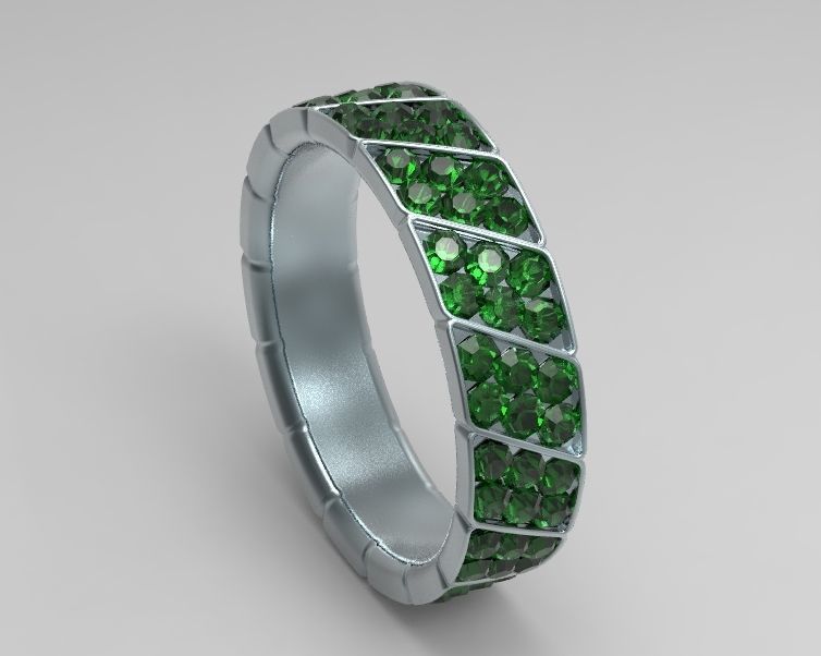 Finger Ring-06 3D print model_25
