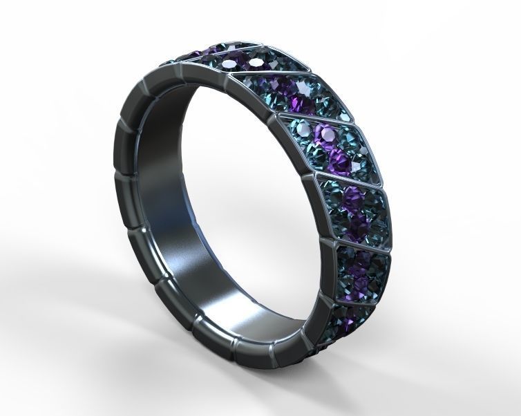 Finger Ring-06 3D print model_10