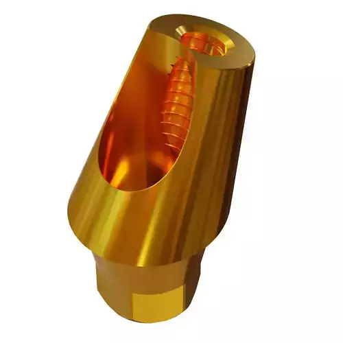 Angular abutment 15 degrees 3D model