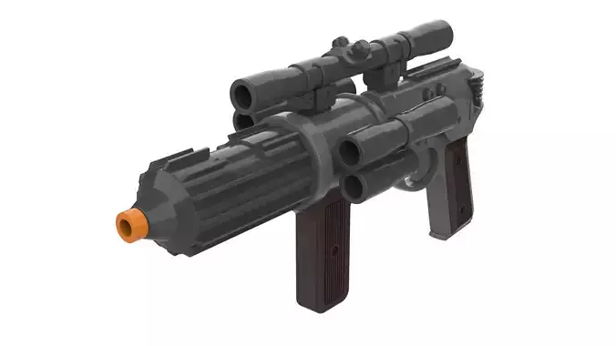 EE-4 Carbine Blaster - Star Wars - Printable 3d model - STL 3D print model
