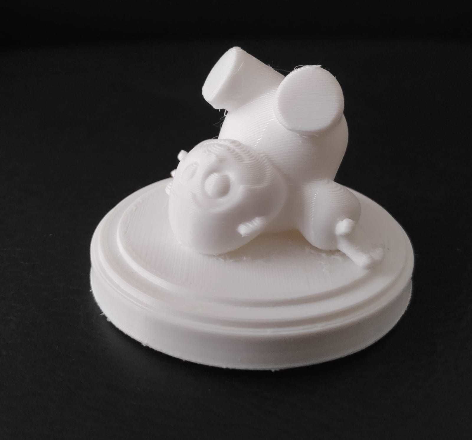 Upside Down Gorilla 3D print model_3
