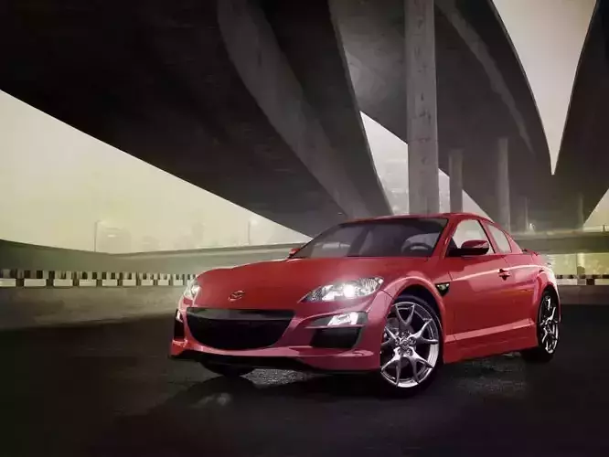 Mazda 6 Red Standart Sedan With 20 Rims