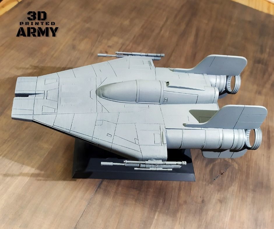 Star Wars A-WING RZ-1 starfighter  -3D Print STL files 3D print model_13