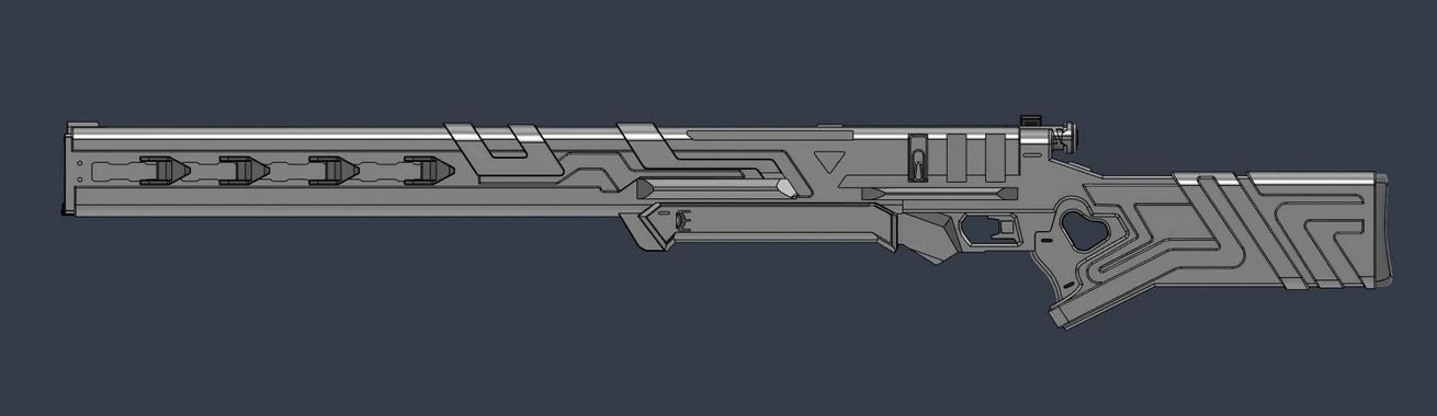 Chamber Valorant Tour de Force STL Files for 3D printing 3D print model_3