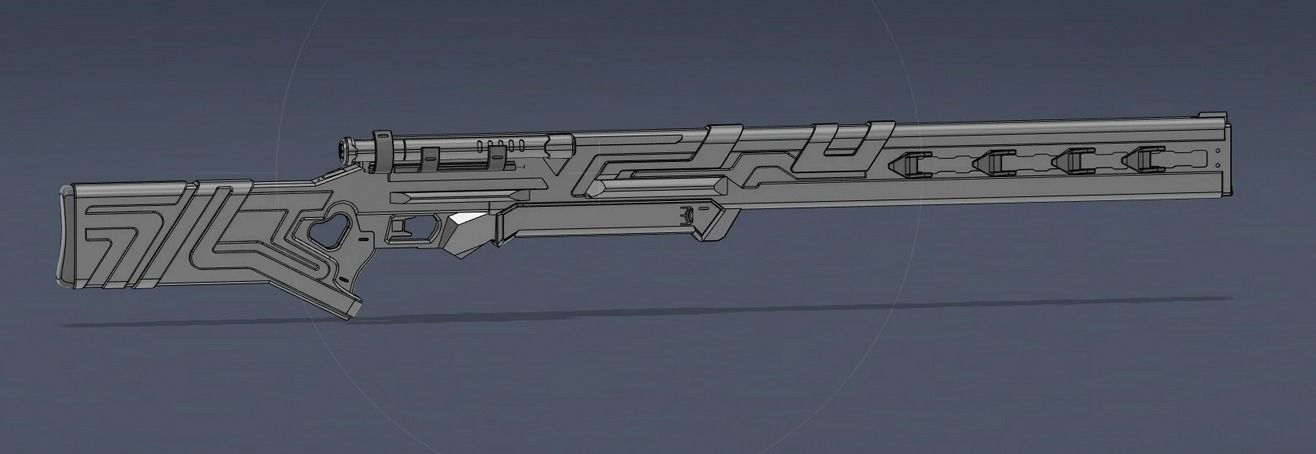 Chamber Valorant Tour de Force STL Files for 3D printing 3D print model_2