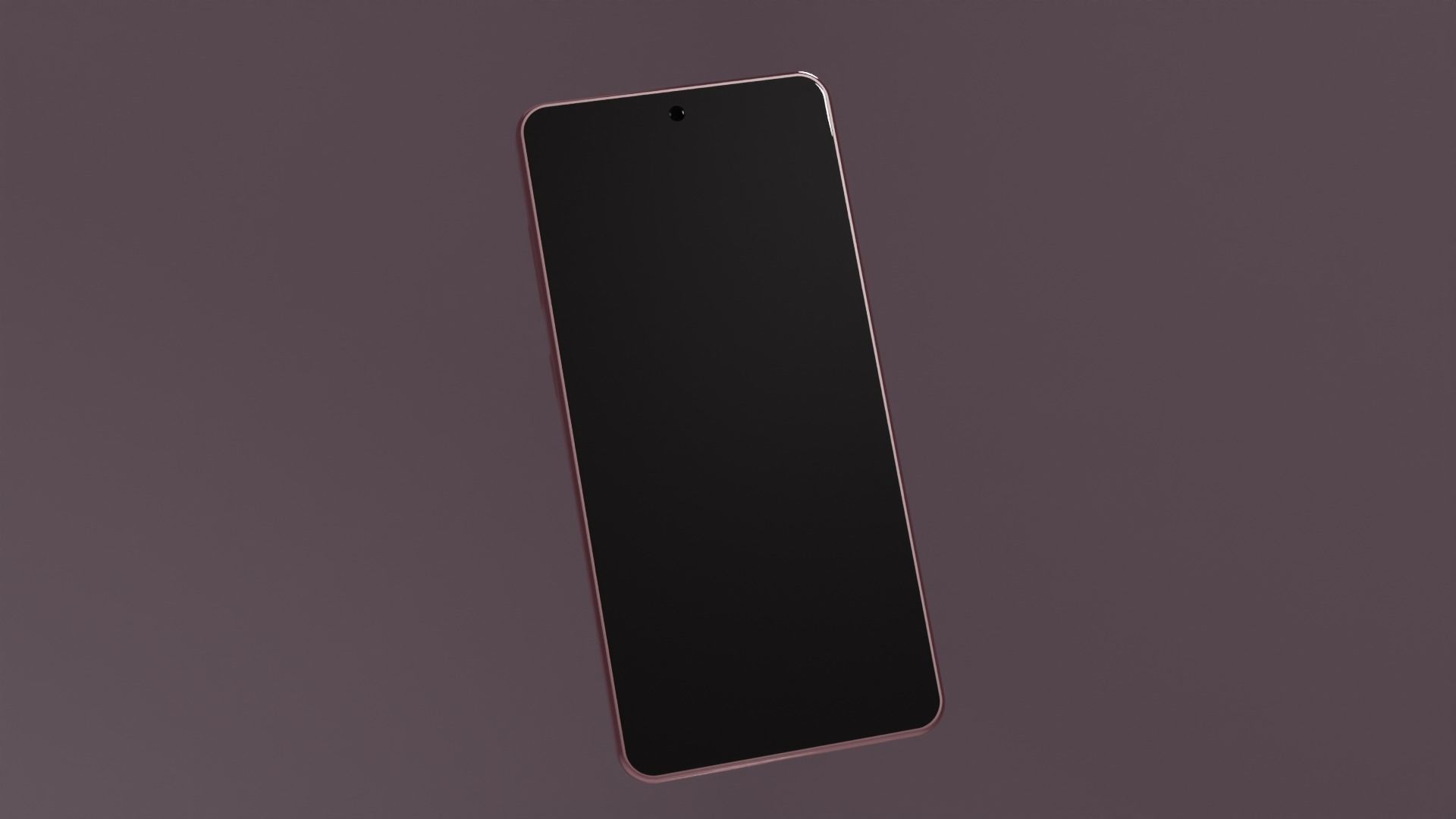 Samsung Galaxy S21 Pink Fantom Low-poly 3D model