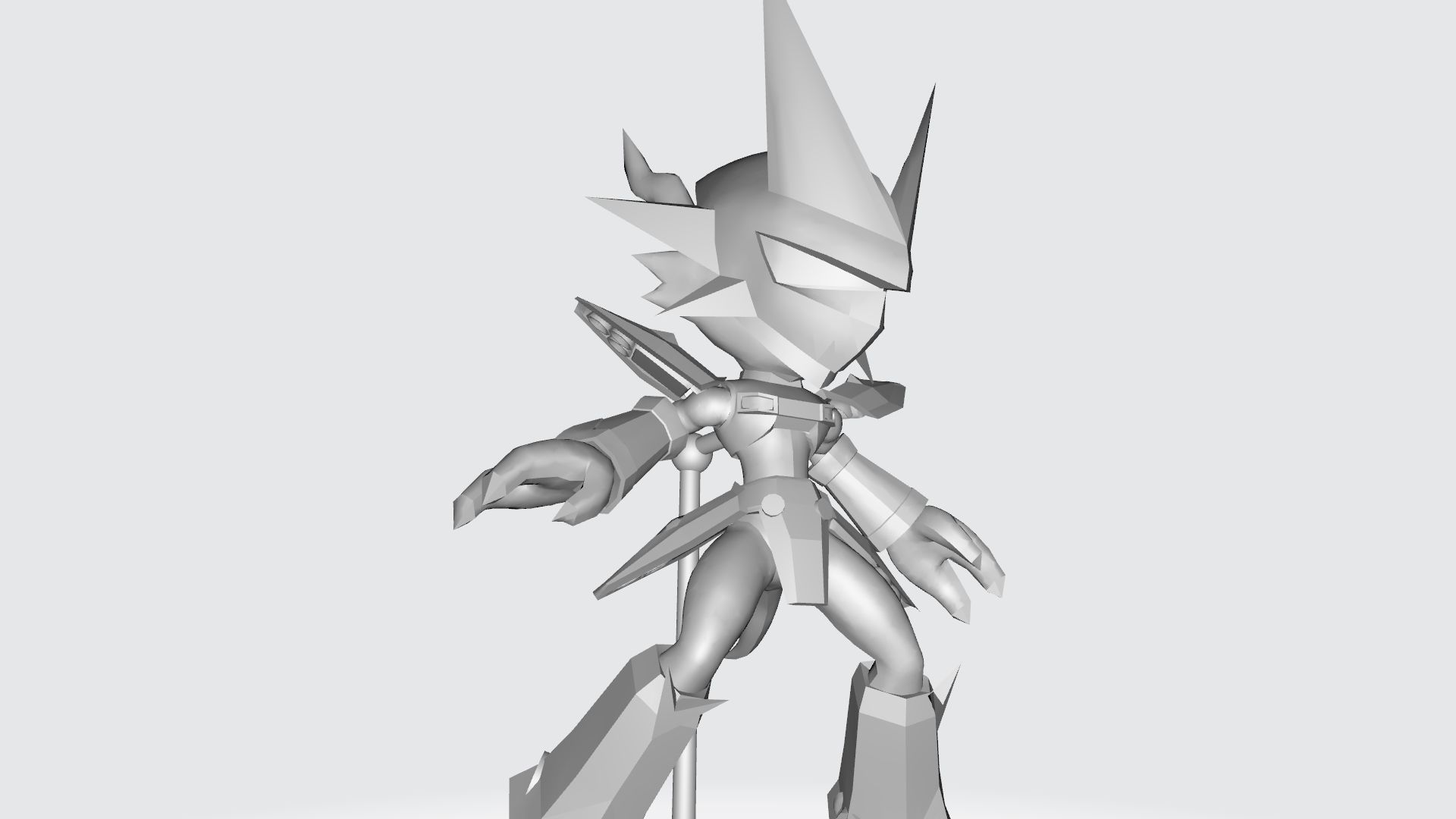 Magnamon SD 3D print model_10