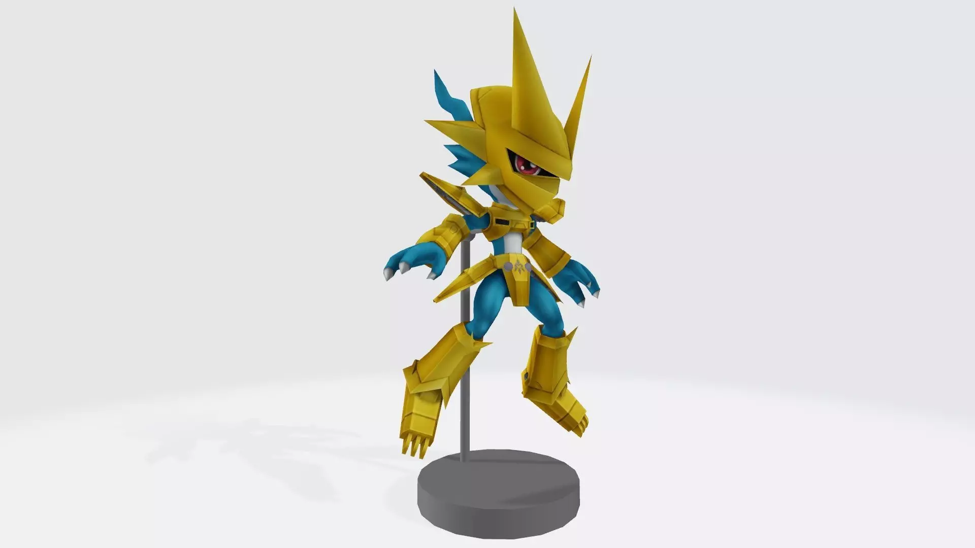 Magnamon SD 3D print model_0