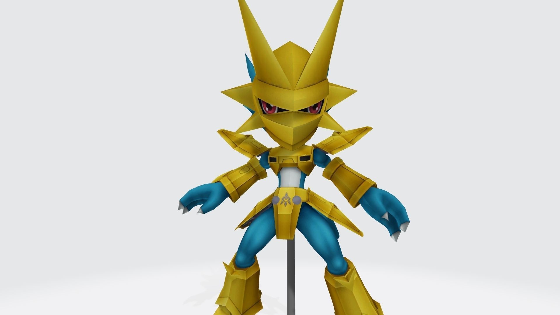 Magnamon SD 3D print model_8