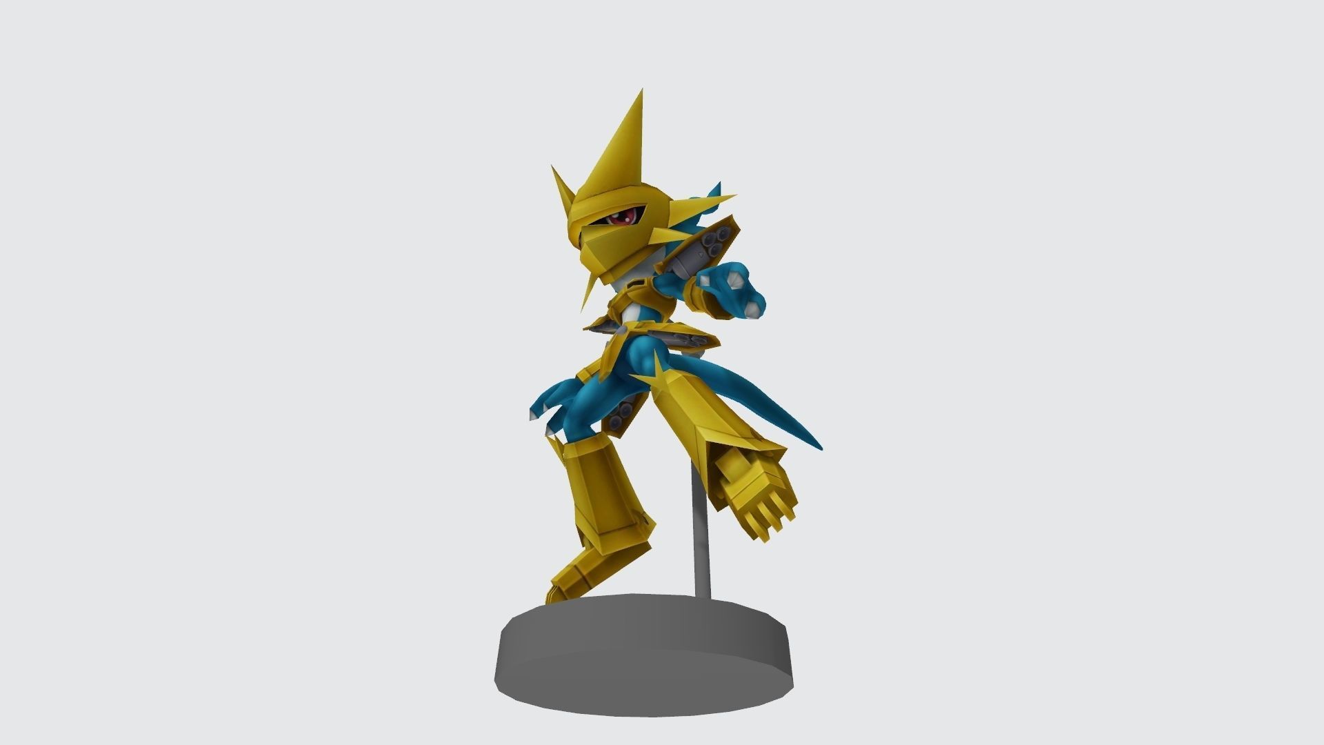 Magnamon SD 3D print model_6