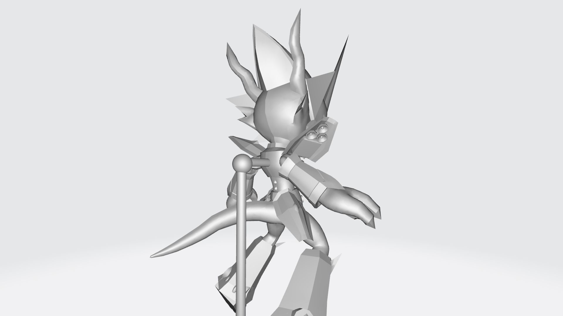 Magnamon SD 3D print model_13