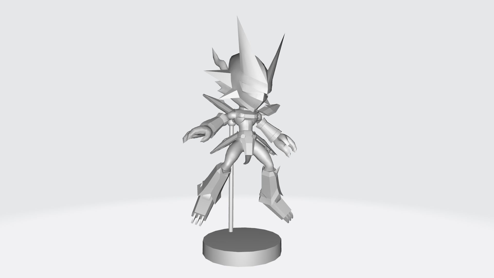 Magnamon SD 3D print model_16