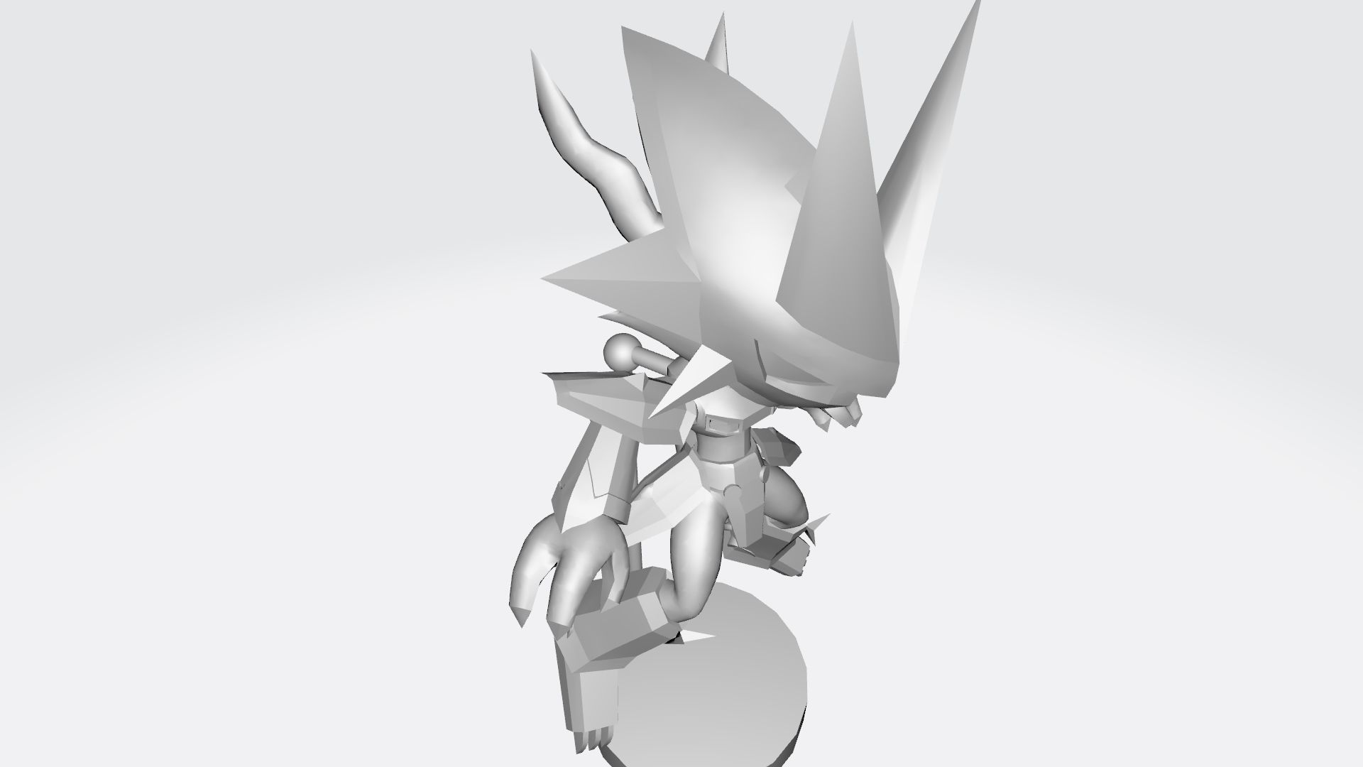 Magnamon SD 3D print model_15