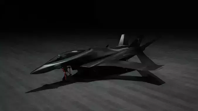 ZA Viper Multirole Strike Fighter Jet 