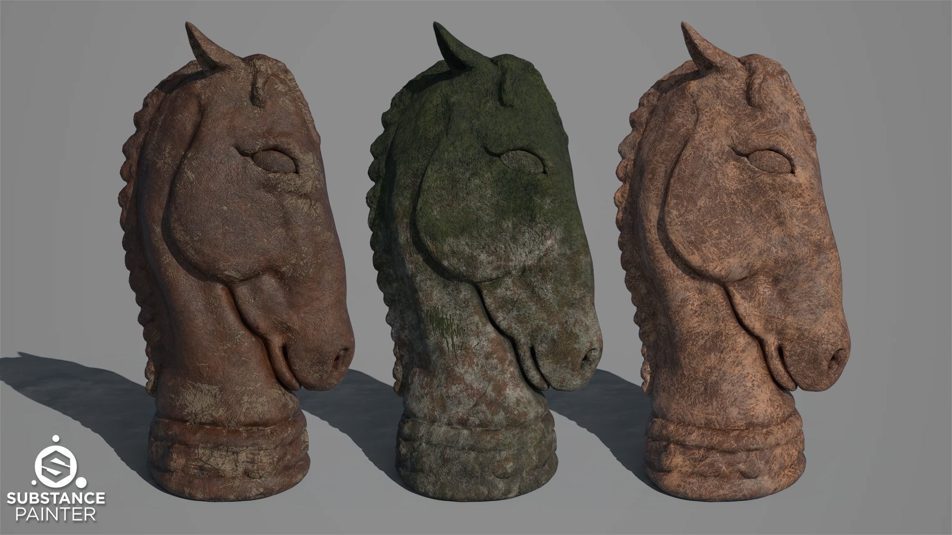 Clay Smart Material - Substance Painter - Vol 1 3D model_5