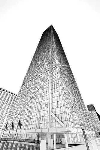 Modern Office Building In A City