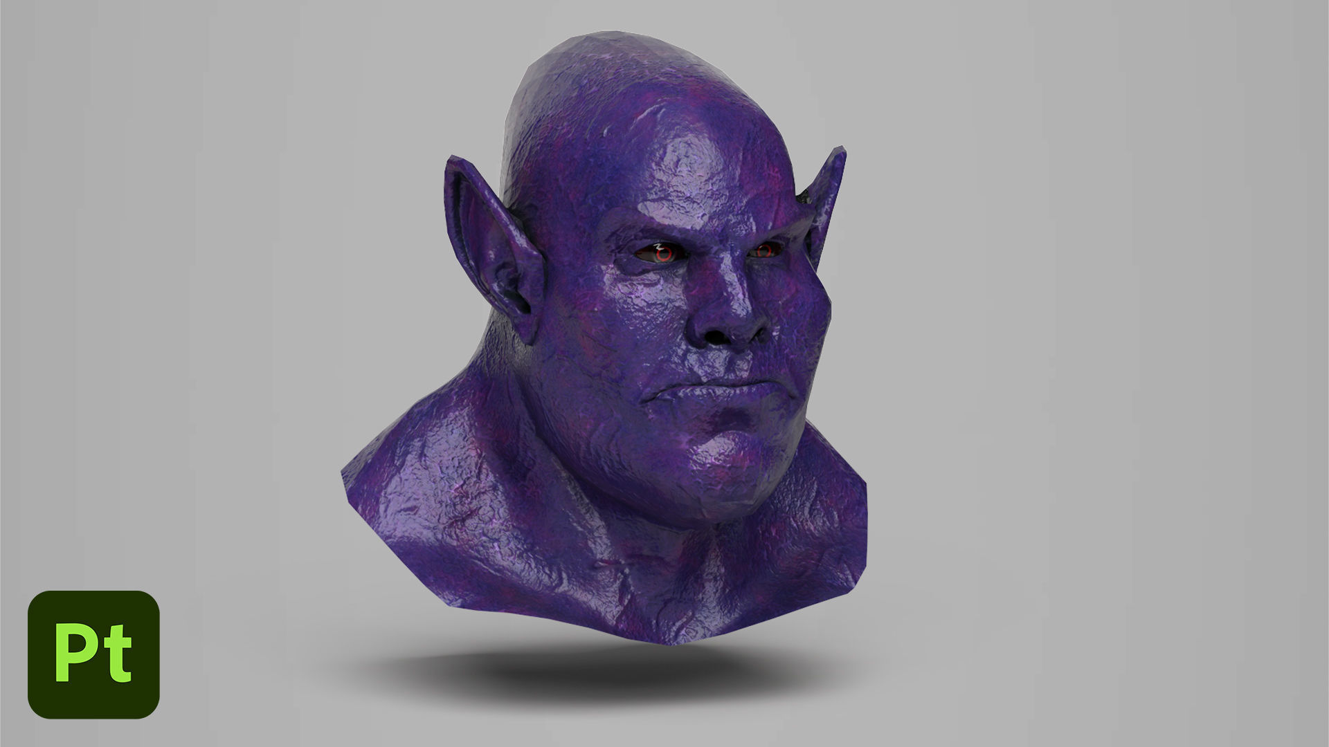 Fantasy Alien - Creature - Animal Skin Smart Material - Volume 2 3D model_9